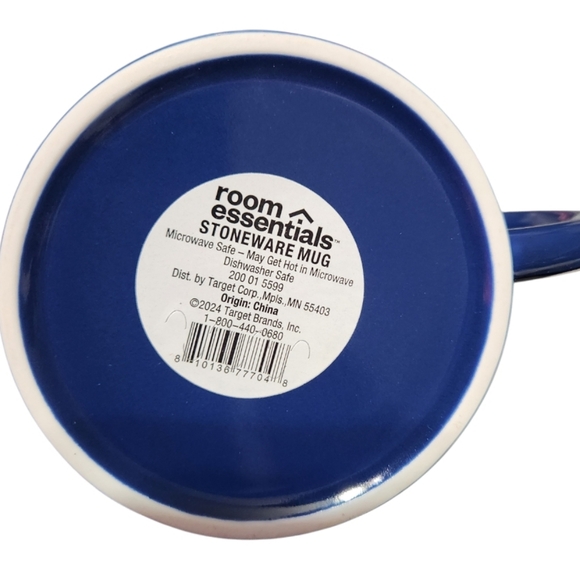 COPY - Room Essentials Blue Stoneware Mug "COOL DAD" 16oz. NEW - Picture 3 of 3